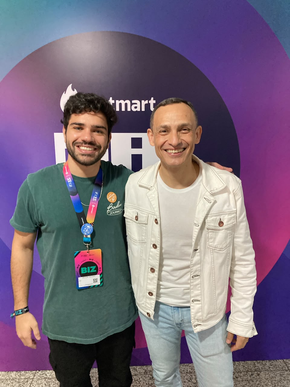 Heitor Toledo em evento do mercado digital